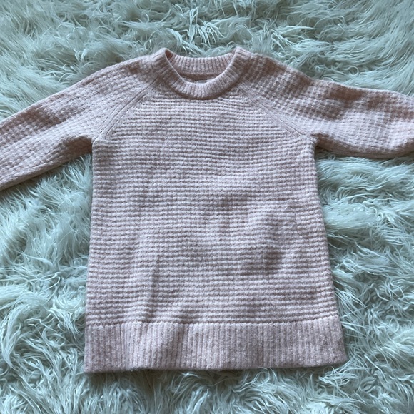 Lou & Grey‎ Soft Pink Chunky Knit Alpaca Blend Sweater - Picture 1 of 6